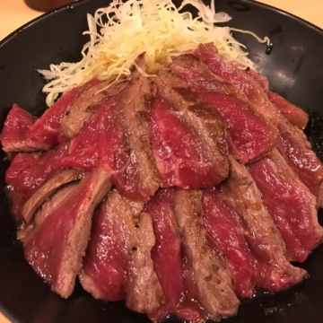 やわらかランプステーキ丼